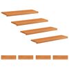 vidaXL Treppenstufen 8 stk. 100 x 30 x 2 cm Hellbraun Massivholz Buche