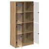 vidaXL Highboard Artisan-Eiche 68 x 37 x 142 cm Holzwerkstoff