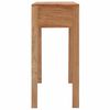 vidaXL Konsolentisch 110x35x75 cm Massivholz Teak