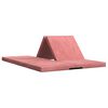 vidaXL Klappsofa Bett 140 x 67 x 15 cm Rosa