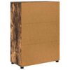 vidaXL Badezimmerschrank Ger&auml;ucherte Eiche 72,5 x 36,5 x 100 cm