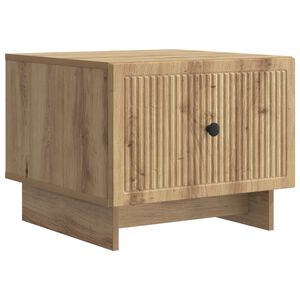 vidaXL Couchtisch Artisan-Eiche 49 x 50 x 40 cm Holzwerkstoff