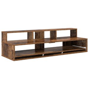 vidaXL Studiotisch Altholz 110 x 42,5 x 36 cm Holzwerkstoff