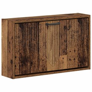 vidaXL Wandmontierter Schuhschrank HOORN 71 x 17 x 43 cm Holzwerkstoff