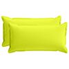 vidaXL Kissenbezug 2 stk. HOUTEN Hellgr&uuml;n 40 x 70 cm Polyester