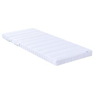 vidaXL Erweiterbare Schaumstoffmatratze 80 x 200 cm Wei&szlig;