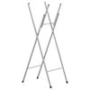 vidaXL Bartisch-Gestell Klappbar Silbern 45x53x108 cm Verzinkter Stahl