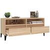 vidaXL TV-Schrank Sonoma-Eiche 100x34,5x44,5 cm Holzwerkstoff