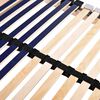 vidaXL Lattenrost Braun 70 x 190 cm Massives Buchenholz