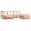 vidaXL 6-tlg. Garten-Lounge-Set Massivholz Douglasie