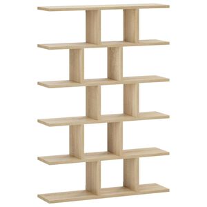 vidaXL Wandregal Sonoma-Eiche 70 x 17 x 101 cm Holzwerkstoff