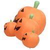 vidaXL Halloween-Kürbisfamilie Aufblasbar LED 1,8 m