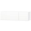 vidaXL TV-Schr&auml;nke 2 Stk. Holzwerkstoff 120x40x34 cm Hochglanz Wei&szlig;