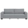 vidaXL 3-Sitzer-Sofa Hellgrau 180 cm Stoff