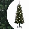 vidaXL K&uuml;nstlicher Weihnachtsbaum mit Kugel 120 cm 150 LEDs