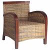 vidaXL Sessel Rattan Handgeflochten