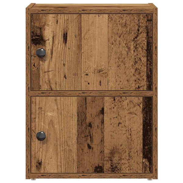 vidaXL B&uuml;cherregal Altholz-Optik 40x24x52 cm Holzwerkstoff