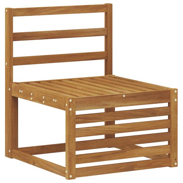 vidaXL Sofagarnituren 9 pcs Natur Massivholz Akazie