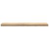 vidaXL Fensterb&auml;nke 2 Stk. Unbehandelt 100x15x2 cm Massivholz Eiche