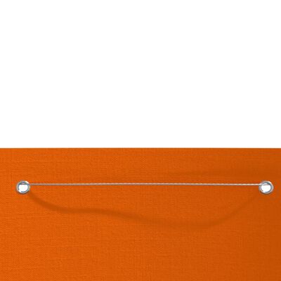 vidaXL Balkon-Sichtschutz Orange 100x240 cm Oxford-Gewebe