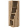 vidaXL Eckschrank Artisan-Eiche 32x32x102cm Holzwerkstoff