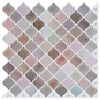 vidaXL Lanturn Fliese 10 stk. Beige 27 x 27 cm Polyurethan und PET