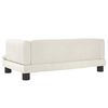 vidaXL Hundebett Creme 80x45x30 cm Samt