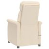 vidaXL Massagesessel Beige Mikrofasergewebe