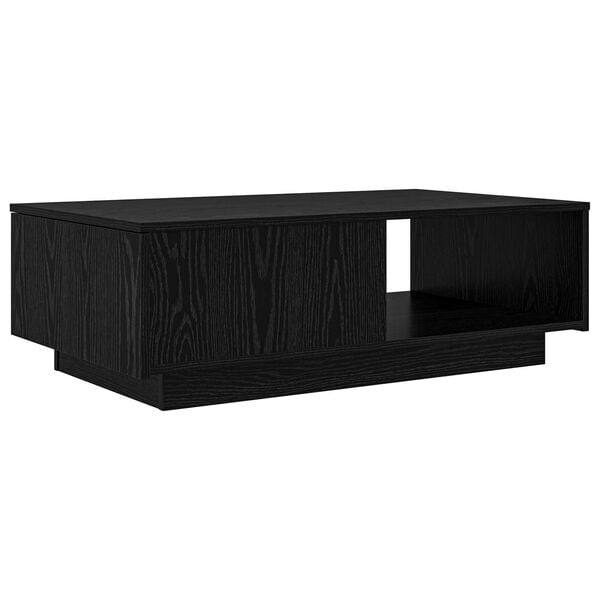 vidaXL Couchtisch Schwarz Eichen-Optik 95 x 55 x 31 cm Holzwerkstoff