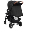 vidaXL 2-in-1 Kinderwagen Anthrazit Stahl