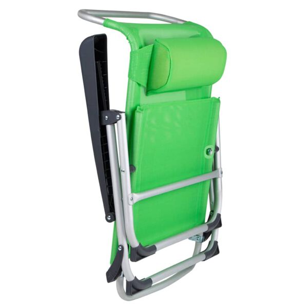 Bo-Camp Strandstuhl Aluminium Gr&uuml;n 1204794