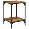 vidaXL Couchtisch Altholz 40 x 40 x 55 cm Holzwerkstoff