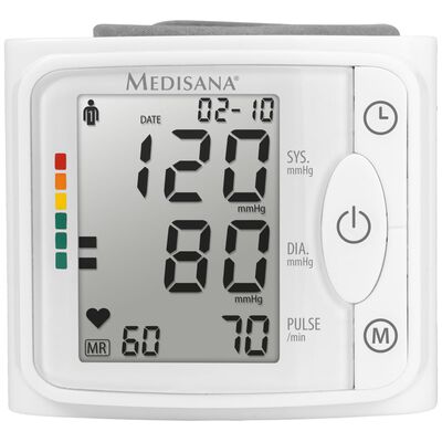 Medisana Handgelenk-Blutdruckmessgerät BW 320 Weiß
