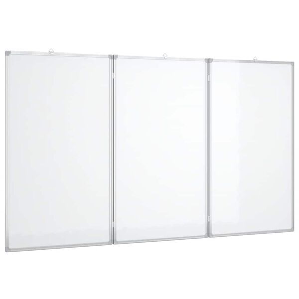 vidaXL Magnetisches Whiteboard Klappbar 120x100x1,7 cm Aluminium