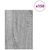 vidaXL Dekoplatten 150 pcs Graues Sonoma 21 x 30 x 0,27 cm