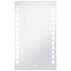 vidaXL Badezimmer-Wandspiegel mit LEDs 60x100 cm
