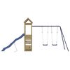 vidaXL Spielturm Impr&auml;gniertes Kiefernholz