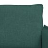 vidaXL Sofa Set 2 pcs Dunkelgr&uuml;n 196 x 82 x 85 cm Stoff