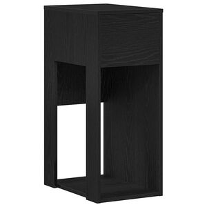 vidaXL Computerschrank mit Schublade Schwarz 30x44x74 cm