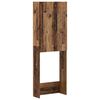 vidaXL Toilettenschrank ALKMAAR Altholz 66 x 25,5 x 190 cm