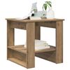 vidaXL Couchtisch Artisan-Eiche 51 x 50 x 50 cm Holzwerkstoff