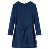 Kinderkleid mit Langen Ärmeln Marineblau 140