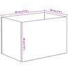 vidaXL Aquarium mit Speicher Transparent 30 x 20 x 20 cm Glas
