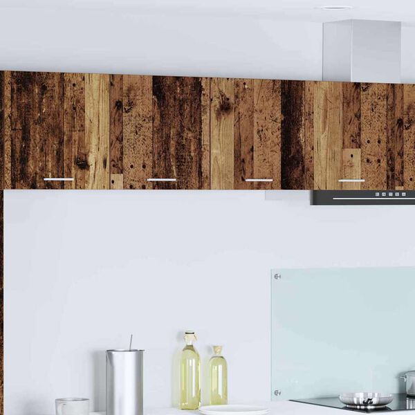 vidaXL H&auml;ngeschrank mit Speicher Altholz 80 x 31 x 40 cm Holzwerkstoff