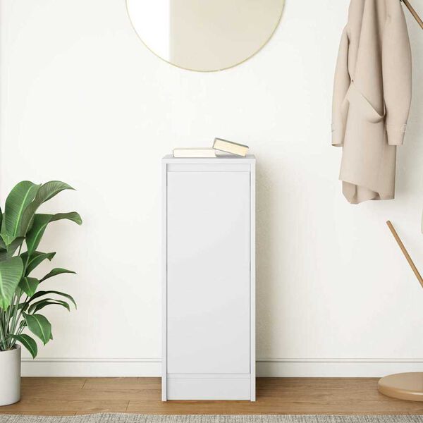 vidaXL Sideboard Wei&szlig; 29,5x34x76 cm Holzwerkstoff