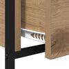 vidaXL Couchtisch Artisan-Eiche 85 x 50 x 50 cm Holzwerkstoff