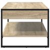 vidaXL Couchtisch Sonoma 80 x 50 x 40 cm Holzwerkstoff