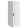 vidaXL Wandschrank 33 x 34,5 x 90 cm Holzwerkstoff Hochglanz Wei&szlig;