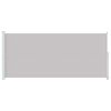 vidaXL Seitenmarkise Ausziehbar 220x500 cm Grau