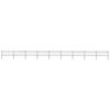 vidaXL Gartenzaun | Stahl | Robust | Modern